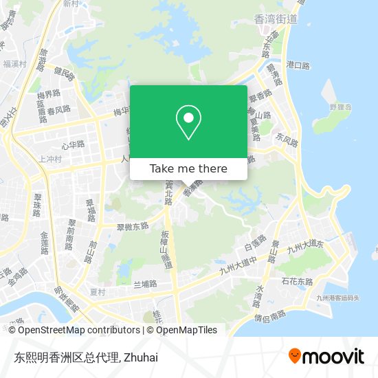 东熙明香洲区总代理 map