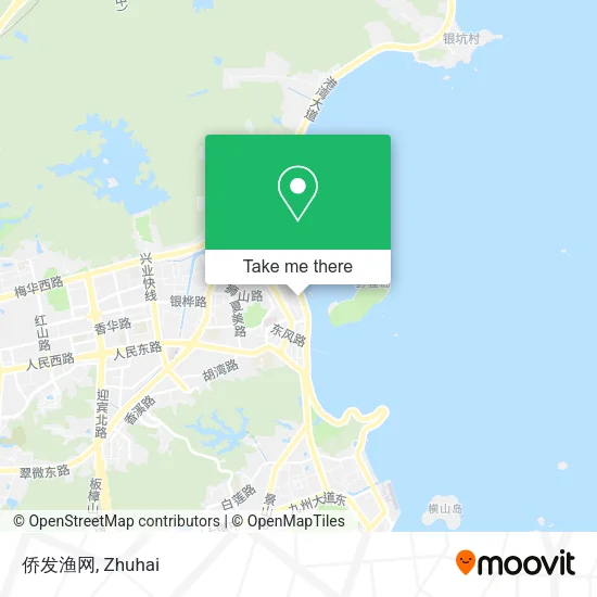 侨发渔网 map