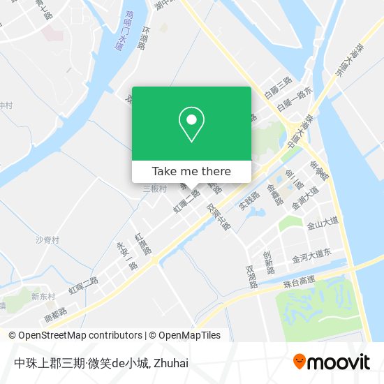 中珠上郡三期·微笑de小城 map