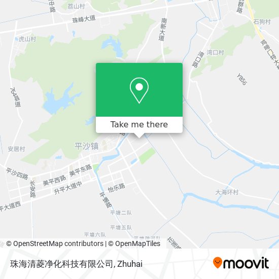 珠海清菱净化科技有限公司 map