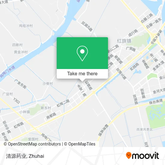 清源药业 map