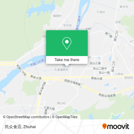民众食店 map