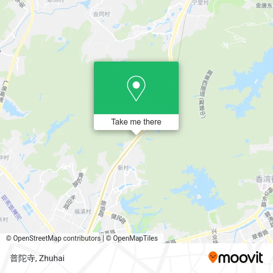 普陀寺 map