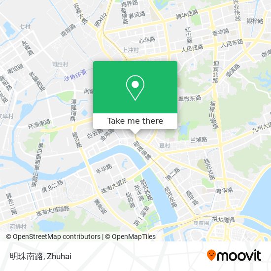 明珠南路 map