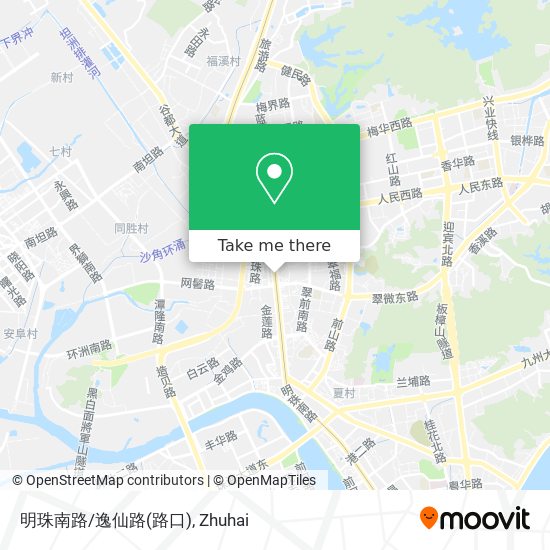明珠南路/逸仙路(路口) map