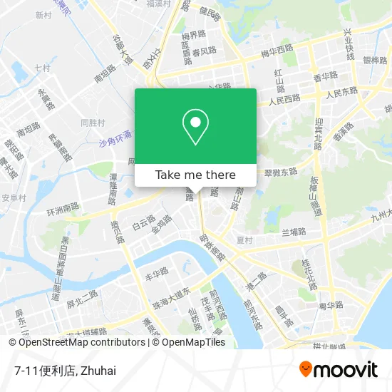 7-11便利店 map