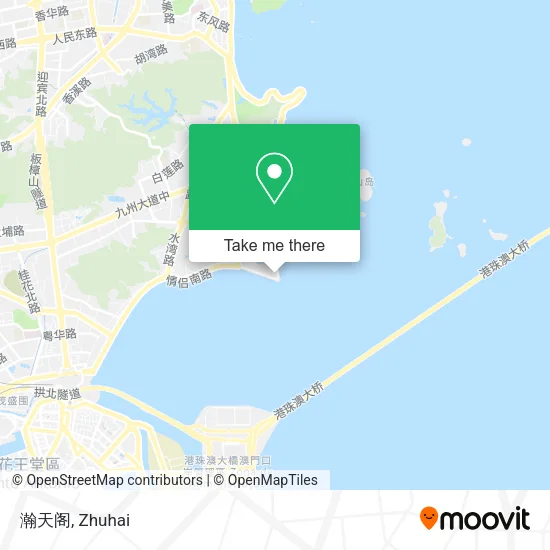 瀚天阁 map