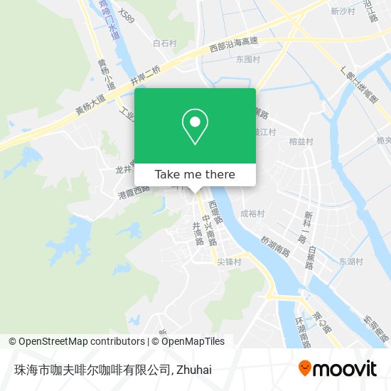 珠海市咖夫啡尔咖啡有限公司 map