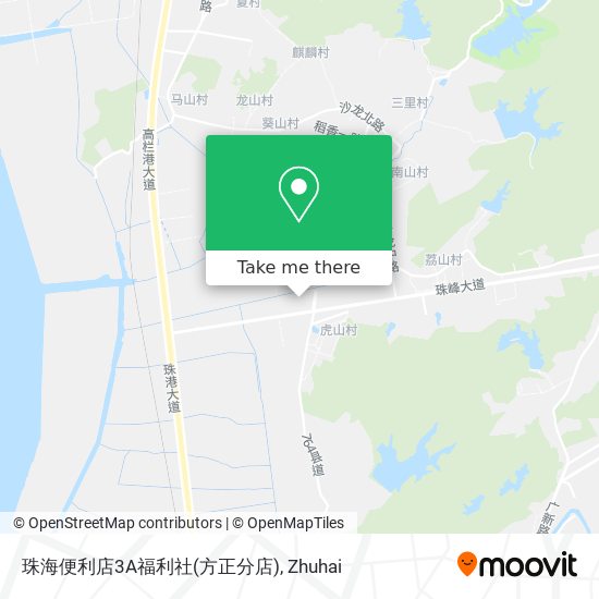 珠海便利店3A福利社(方正分店) map