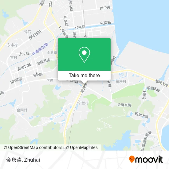 金唐路 map