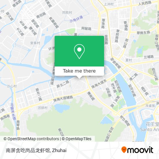 南屏贪吃尚品龙虾馆 map