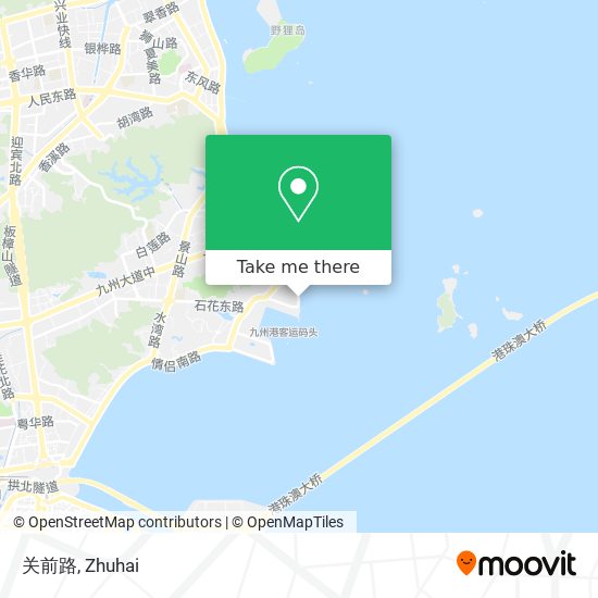 关前路 map