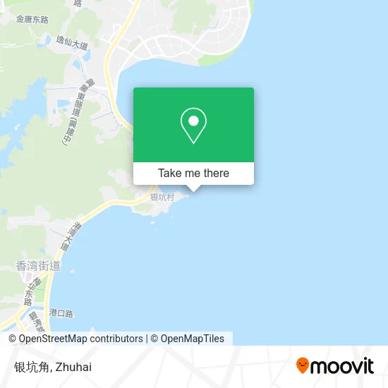 银坑角 map