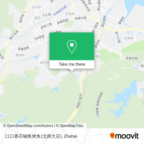 口口香石锅鱼烤鱼(北师大店) map