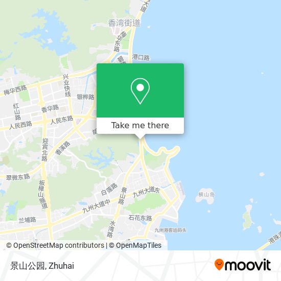 景山公园 map