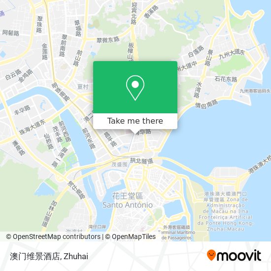 澳门维景酒店 map