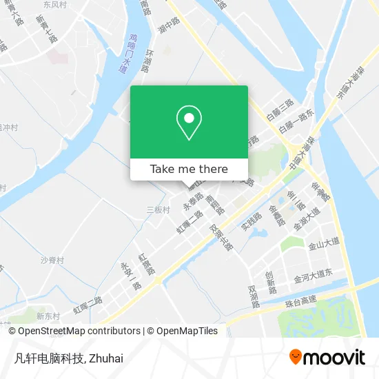 凡轩电脑科技 map