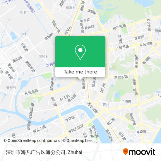 深圳市海凡广告珠海分公司 map