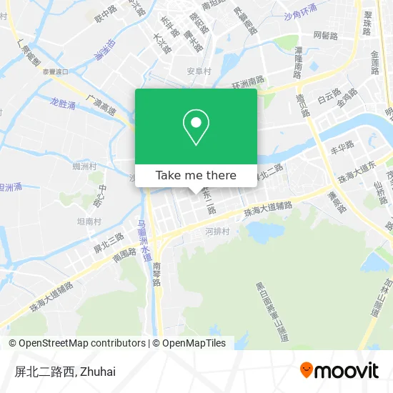 屏北二路西 map