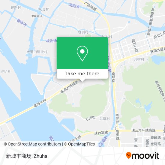 新城丰商场 map