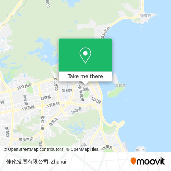 佳伦发展有限公司 map