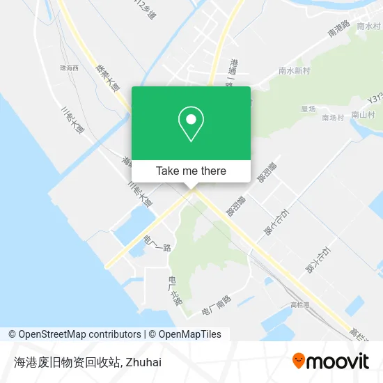 海港废旧物资回收站 map