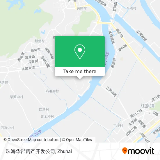 珠海华郡房产开发公司 map
