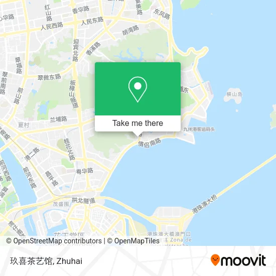 玖喜茶艺馆 map