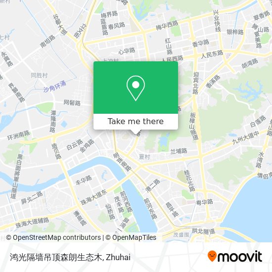 鸿光隔墙吊顶森朗生态木 map