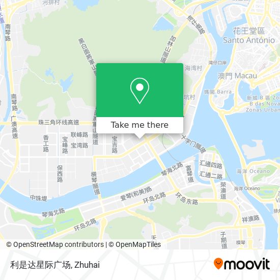 利是达星际广场 map