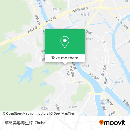 芊羽美容养生馆 map