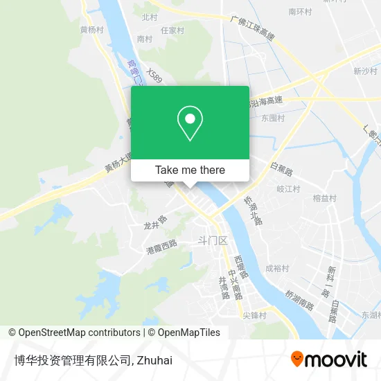 博华投资管理有限公司 map