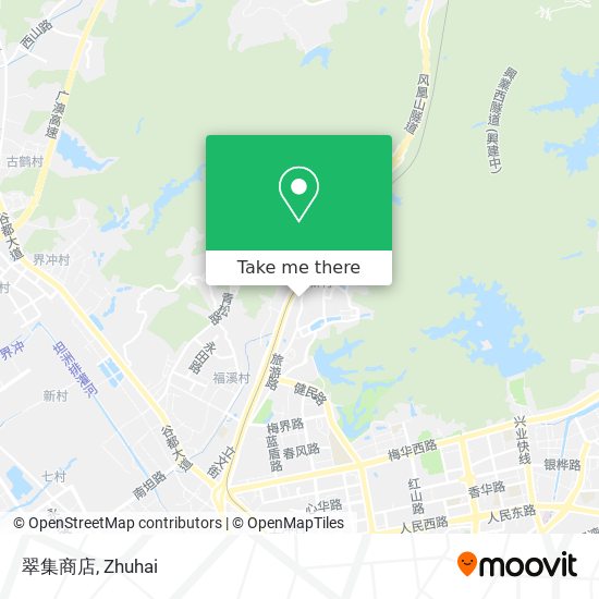 翠集商店 map