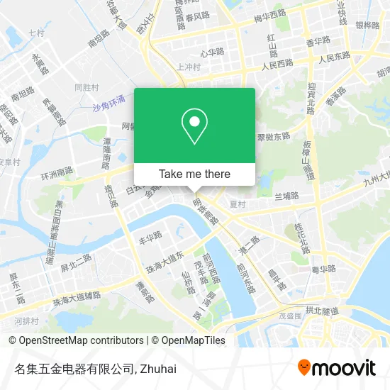 名集五金电器有限公司 map