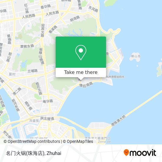 名门火锅(珠海店) map