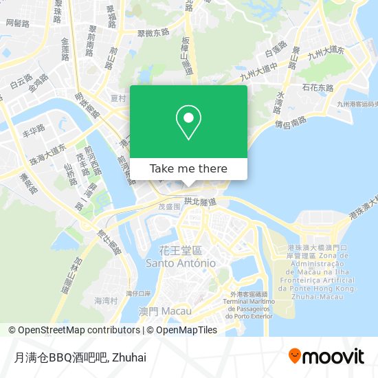 月满仓BBQ酒吧吧 map