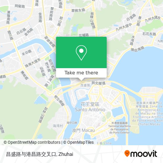 昌盛路与港昌路交叉口 map