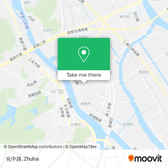 化中路 map
