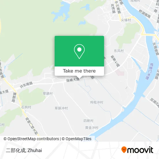 二部化成 map