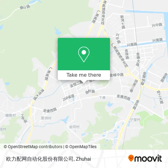 欧力配网自动化股份有限公司 map