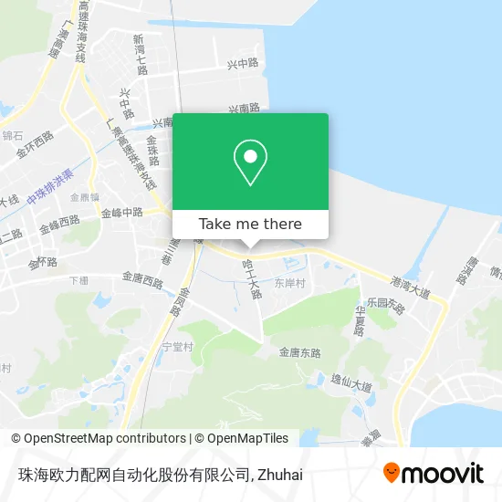 珠海欧力配网自动化股份有限公司 map