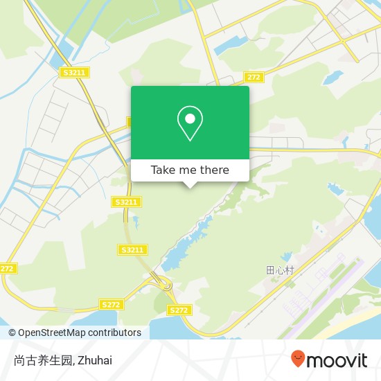 尚古养生园 map
