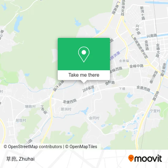 草蓢 map