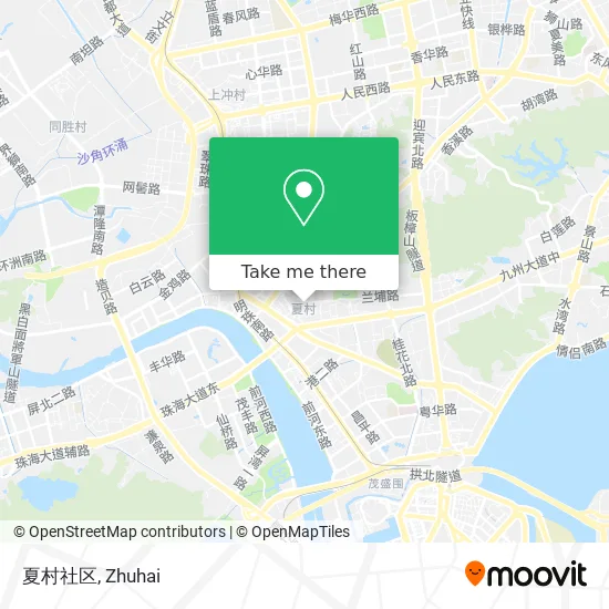 夏村社区 map