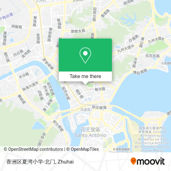 香洲区夏湾小学-北门 map