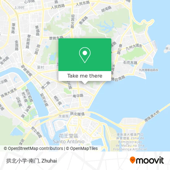 拱北小学-南门 map