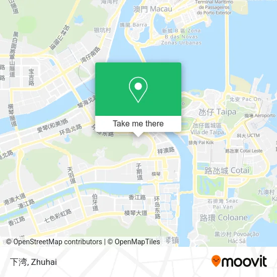 下湾 map