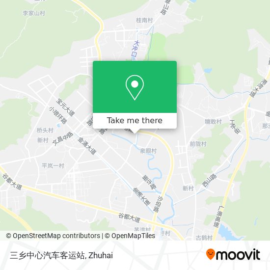三乡中心汽车客运站 map