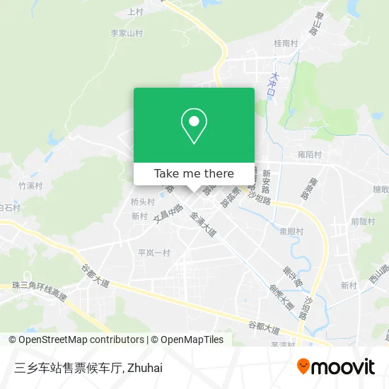 三乡车站售票候车厅 map