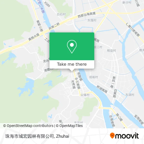 珠海市城宏园林有限公司 map